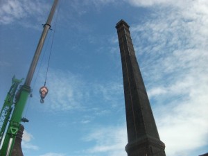General View of Chimney on Completion of Works